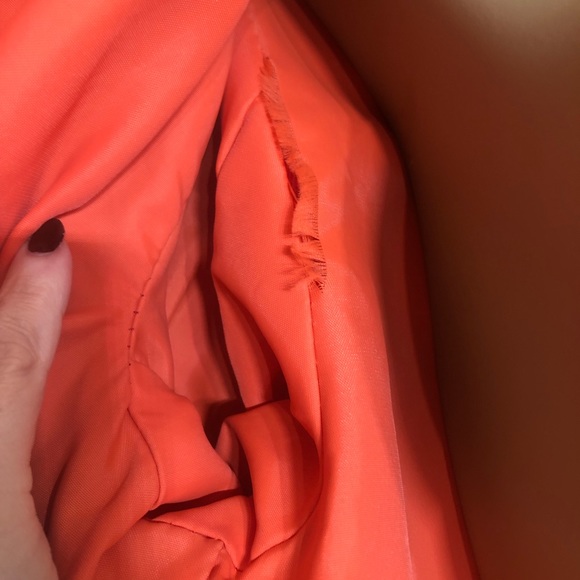 Vintage cherry red Faux leather jacket blazer XL - Picture 7 of 11